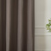 Beauty Home Κουρτίνα Blackout Jacquard σκίασης με 8 μεταλλικούς κρίκους Glare Art 8444 140x270 Μόκα