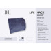 Beauty Home Μαξιλάρι μέσης Life Hack Memory Foam Art 4082 Μέτριο 34x30+12 Ανθρακί