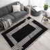 Beauty Home Χαλί Noir Art 9437 133x190 Black Μαύρο