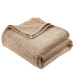 Beauty Home Κουβέρτα μονόχρωμη υπέρδιπλη Fleece Art 11550 220x240 Μπεζ
