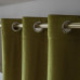 Beauty Home Κουρτίνα βελούδο σκίασης με 8 μεταλλικούς κρίκους Art 8399 140x270 Χρυσό