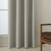 Beauty Home Κουρτίνα Full Blackout σκίασης με 8 κρίκους Total Art 8446 140x270 Εκρού
