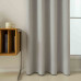 Beauty Home Κουρτίνα Full Blackout σκίασης με 8 κρίκους Total Art 8446 140x270 Ασημί