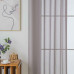 Beauty Home Κουρτίνα γάζα μονόχρωμη με 8 μεταλλικούς κρίκους Sharp Art 8448 140x270 Αμέθυστος