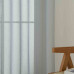 Κουρτίνα γάζα μονόχρωμη με 8 μεταλλικούς κρίκους Sharp Art 8448 140x270 Γκρι   Beauty Home