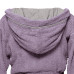Beauty Home Μπουρνούζι με κουκούλα Art 3425 Λιλά 2XL