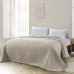 Beauty Home Κουβέρτα ζακάρ King Size Point Art 11175 260x270 Άμμου