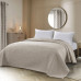 Beauty Home Κουβέρτα ζακάρ King Size Frame Art 11176 260x270 Άμμου