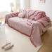 Beauty Home Ριχτάρια σετ 3τμχ Art 8611 (180x160 + 180x250 + 180x300) Κόκκινο