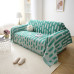 Beauty Home Ριχτάρια σετ 3τμχ Art 8613 (180x160 + 180x250 + 180x300) Πράσινο