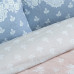 Beauty Home Σετ σεντόνια μονά με λάστιχο Turtle Art 12187 100x200+30 Γκρι,Μπεζ