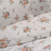 Beauty Home Σετ σεντόνια υπέρδιπλα με λάστιχο Eden Art 12098 165x200+30 Μπεζ