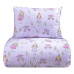 Beauty Home Σετ σεντόνια μονά με λάστιχο Mirabelle Art 6233 105x200+30 Λιλά