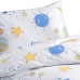 Beauty Home Σετ σεντόνια μονά με λάστιχο Luke Art 6235 105x200+30 Μπλε