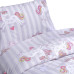 Beauty Home Σετ σεντόνια μονά με λάστιχο Myth Art 6236 105x200+30 Λιλά
