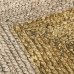 Beauty Home Ροτόντα 90x90 Jute Art 9131 Μπεζ,Κίτρινο
