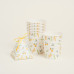 Beauty Home ΤΡΙΓΩΝΟ ΚΟΥΤΑΚΙ ΛΕΜΟΝΙΑ ΜΕ ΚΟΡΔΕΛΑ  8,5 x 6,5 cm 10 ΤΜΧ