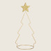 Beauty Home ΜΕΤΑΛΛΙΚΟ ΕΛΑΤΟ ΜΕ ΑΣΤΕΡΙ ΧΡΥΣΟ 10×21,5cm