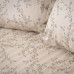 Beauty Home Σετ σεντόνια υπέρδιπλα Art 12215 Nova 100% Βαμβακοσατέν 300tc 240x270 Άμμου