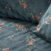 Beauty Home Σετ κουβερλί υπέρδιπλο Art 12217 Gemini 100% Βαμβακοσατέν 300tc 220x240 Κυπαρισσί