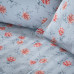 Beauty Home Σετ σεντόνια υπέρδιπλα Art 12219 Ivy 100% Βαμβακοσατέν 300tc 240x270 Γκρι