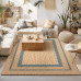 Beauty Home Πατάκι Tropic Art 9138 65x150 Μπεζ,Μπλε