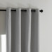 Beauty Home Κουρτίνα Full Blackout σκίασης με 8 κρίκους Elite Art 8392 Light Grey-Νο3 140x270 Ασημί