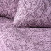 Beauty Home Σετ σεντόνια υπέρδιπλα με λάστιχο Aelia Art 12257 170x200+30 Λιλά
