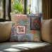 Beauty Home Μαξιλαροθήκη Folklore Jeans Patch   45 x 45 cm