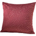 Beauty Home Μαξιλαροθήκη 45 x 45 cm Βελούδο Μπορντό Με Χρύσα Αστέρια