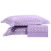 Beauty Home Σετ σεντόνια διπλά Art 10101 Fancy 200x260Λιλά