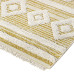 Beauty Home Χαλί βαμβακερό Morocotton 9239 125x180 Κίτρινο