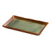 Beauty Home Πιατέλα πορσελάνης Gaia Αrt 7701-1 19x12 Πράσινη Beauty Home Πιατέλα πορσελάνης Gaia Αrt 7701-1 19x12 Πράσινη