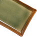 Beauty Home Πιατέλα πορσελάνης Gaia Αrt 7701-1 19x12 Πράσινη Beauty Home Πιατέλα πορσελάνης Gaia Αrt 7701-1 19x12 Πράσινη