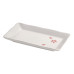 Beauty Home Πιατέλα πορσελάνης Aura Art 7722 21x12 Εκρού,Ροζ Beauty Home Πιατέλα πορσελάνης Aura Art 7722 21x12 Εκρού,Ροζ