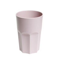 Cyclops ποτήρι πλαστικό πολύγωνο ροζ 500 ml