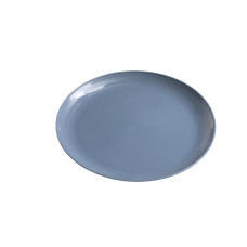 Πιάτο ρηχό μικρό πλαστικό μπλε 19,50CM Ø  