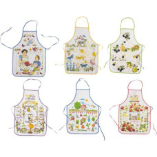 Ποδιά εμπριμέ "Chef" 50Χ70cm με πλαστική επένδυση στην πίσω πλευρά(διαθέσιμη σε συσκευασία των 12τμχ)