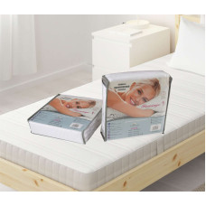 Μαξιλαροθήκες σετ 2 τμχ αδιάβροχες 50x70cm συσκευασία pvc White