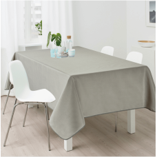 Τραπεζομάντηλο αλέκιαστο μονόχρωμο 100%pol. Beige Φ150cm