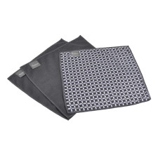 Σετ 3 τμχ πανάκι microfiber Σχ. Geoflower 30x30cm (τιμή συσκευασίας των 6 σετ) 45x65cm