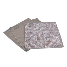 Σετ 3 τμχ πανάκι microfiber Σχ. Vegetal 30x30cm (τιμή συσκευασίας των 6 σετ) 45x65cm