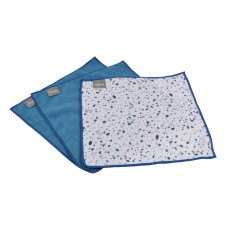 Σετ 3 τμχ πανάκι microfiber Σχ. Terrazo 30x30cm (τιμή συσκευασίας των 6 σετ) 45x65cm