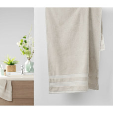 Πετσέτα μονόχρωμη  Σx. Excellence 600gr/m² υδρόφιλη έξτρα απορροφητική 100% cotton Beige 70χ130cm