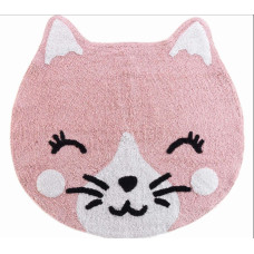 Χαλάκι στρόγγυλο  Σχ. Chaton 90cm poly/cotton