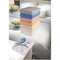 Σεντόνι φροτέ προστασίας 50% cot. - 50% pol. Ecrou 180x200cm