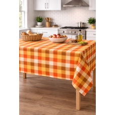 Τραπεζομάντηλο φαγητού Σχ. 6997 polyester/cotton Orange 140x180cm