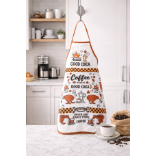 Ποδιά εμπριμέ φροτέ Σχ.Artist  60Χ80cm  (διαθέσιμη σε συσκευασία των 12τμχ)