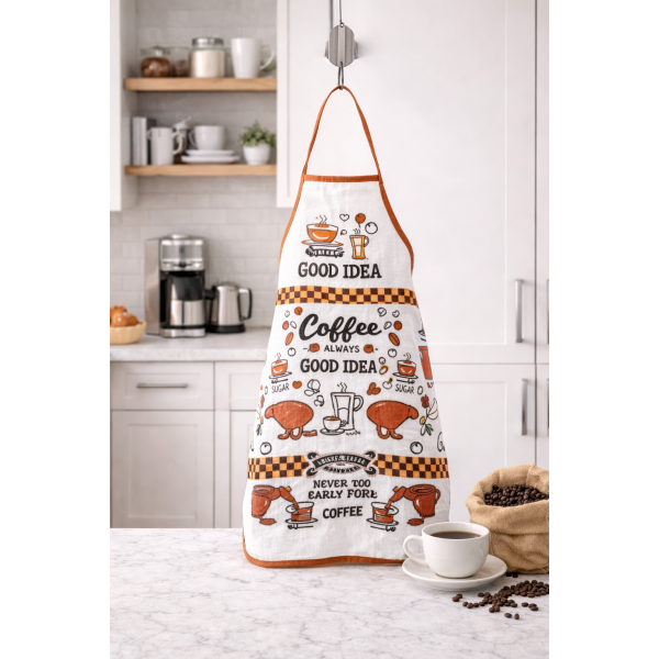 Ποδιά εμπριμέ φροτέ Σχ.Artist  60Χ80cm  (διαθέσιμη σε συσκευασία των 12τμχ)