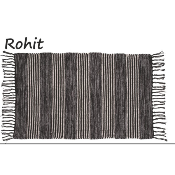 Πατάκι διακοσμητικό Σχ. Rohit 50X80cm 100% cotton 50x80cm